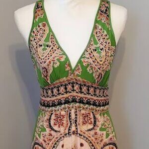 Long Boho Hippy Dress Made By Angie Size XL